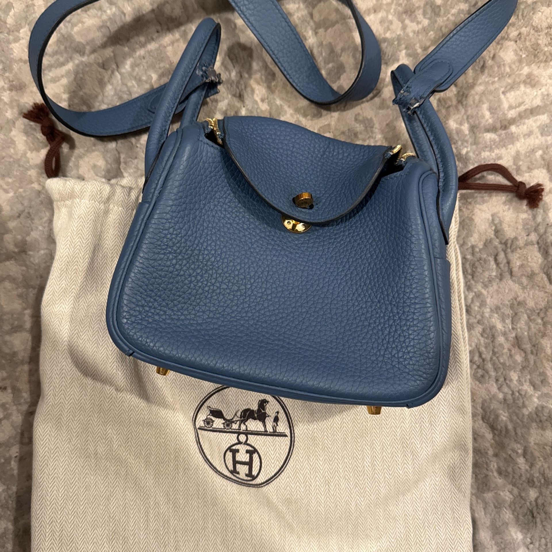 Blue Lindy Bag