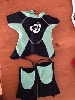 Build a Bear swimming outfit