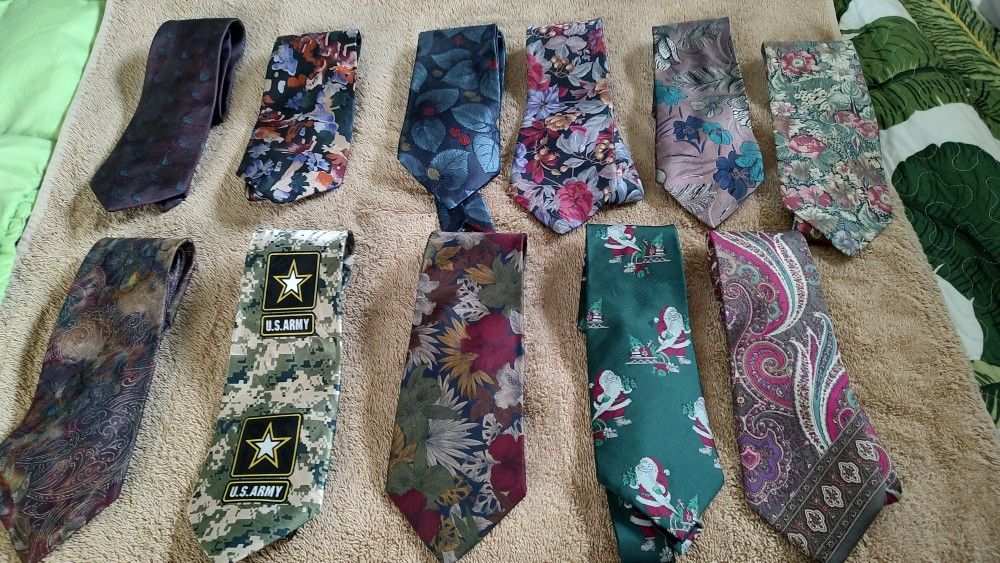 Eleven Ties Package Deal