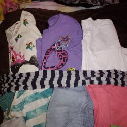 Shirts And Pajama Shirts 6/6 7 And 7/8 Bundle  Different Colors