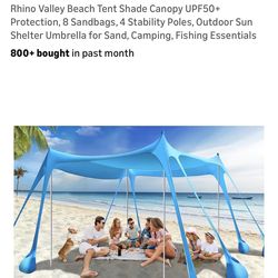 RHINO VALLEY new beach tent canopy(10x10)