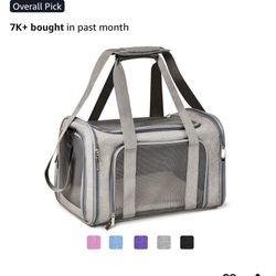 New Pet Carrier Bag