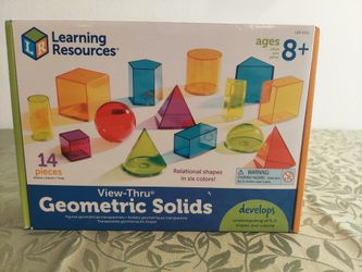 Learning resources geometric solids