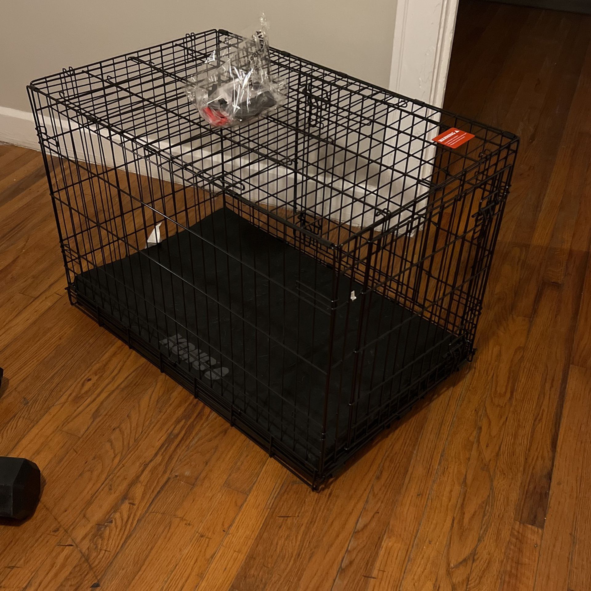 KONG Double Door Wire Dog Crate with Divider Panel