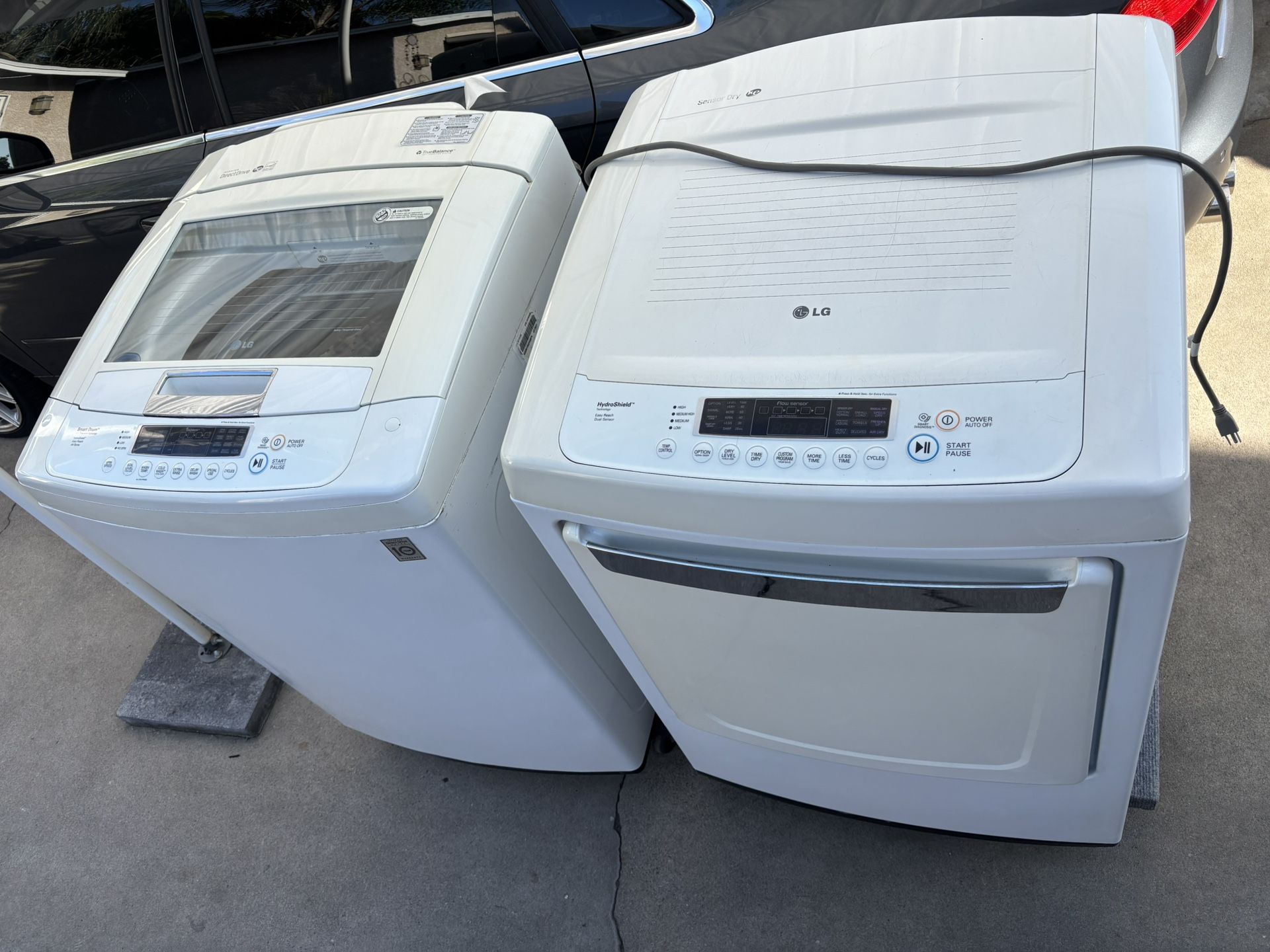LG Washer & Gas Dryer