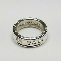 Tiffany & Company Silver 1837 Ring 10 1/2