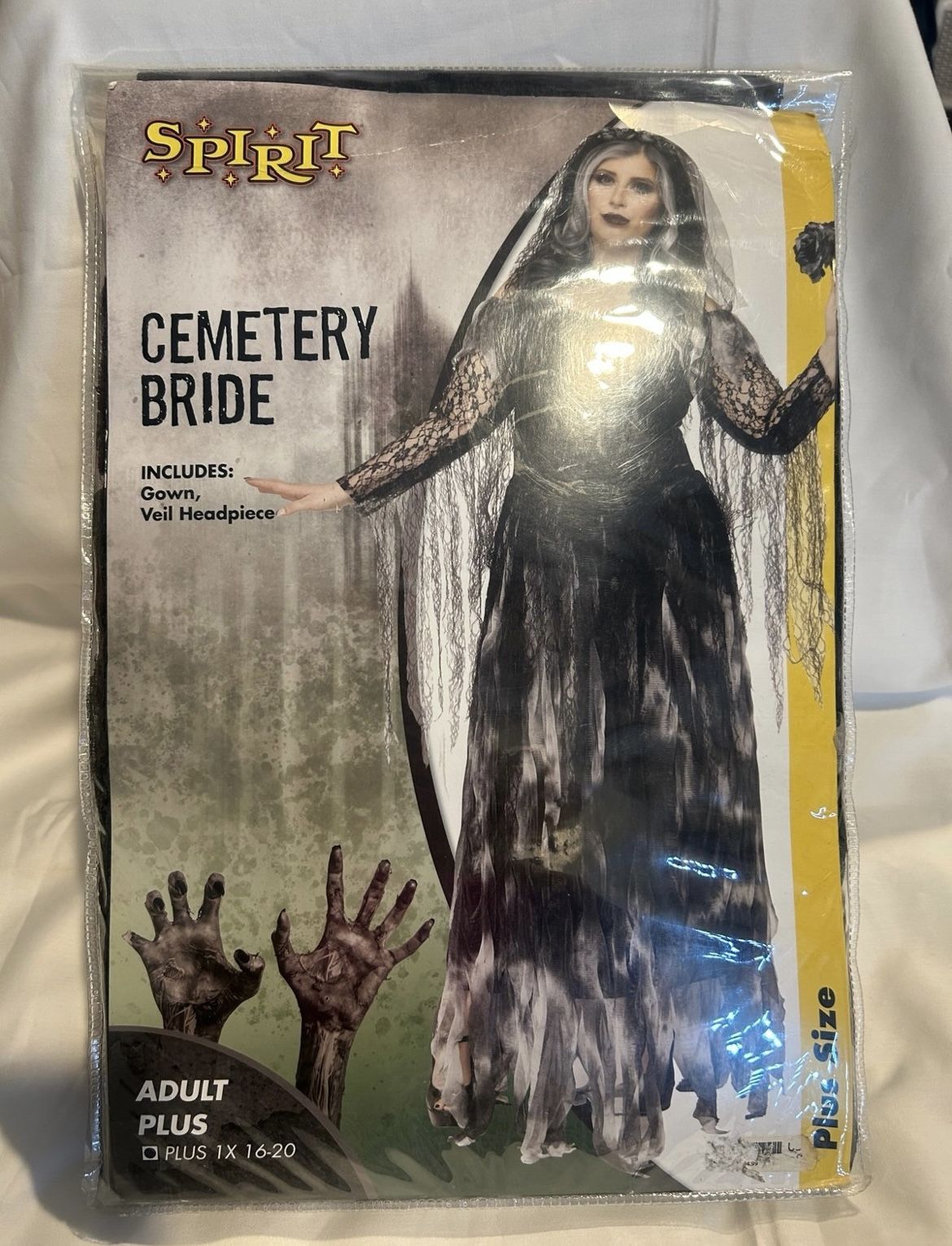 Cementary Bride - Halloween Costume - new - size plus 1X