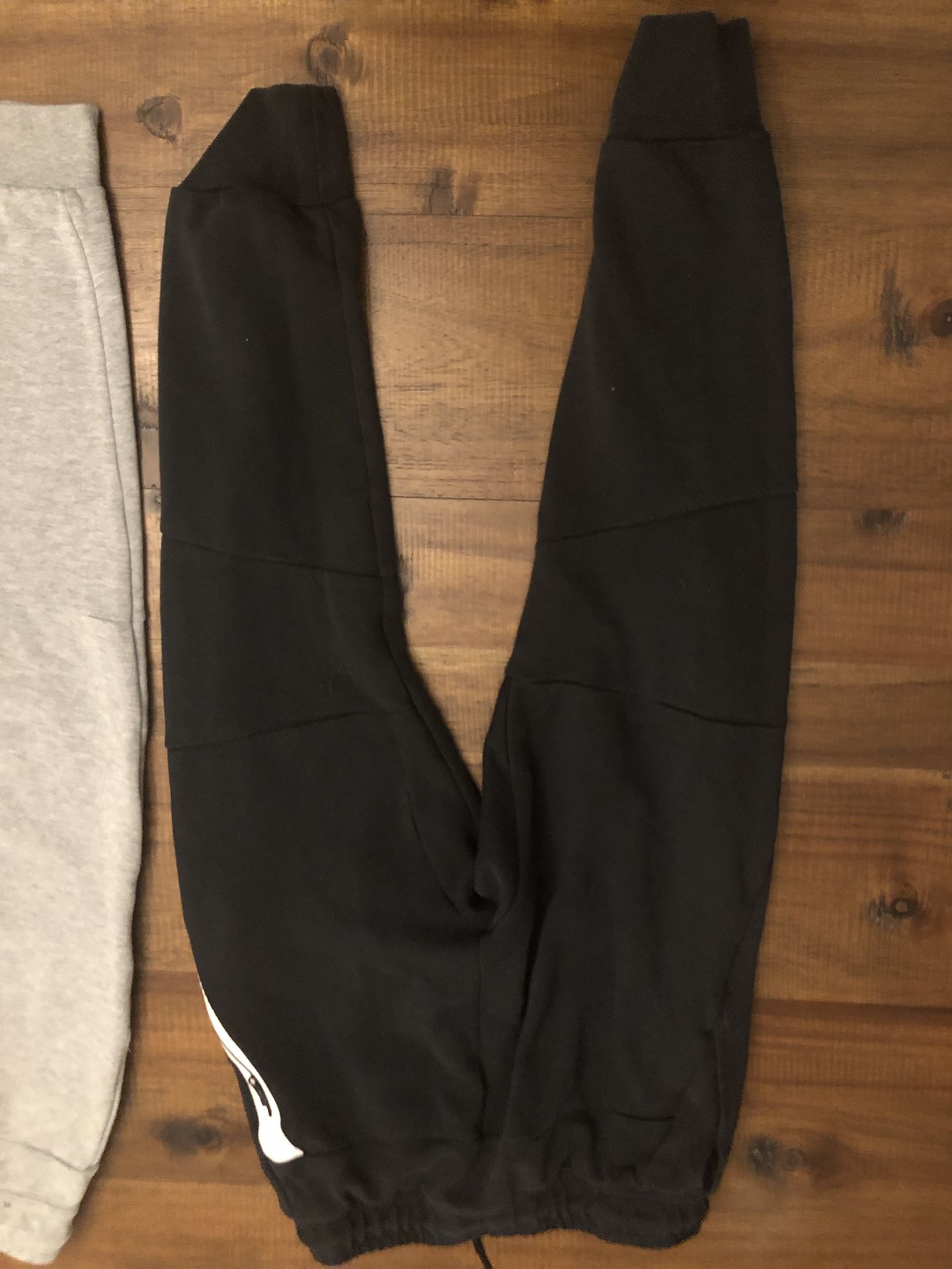Two Nike Sportswear Tech Fleece Boys Jogger Pants - Size Medium