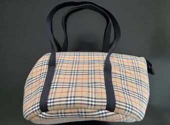 Burberry pet carrier  - like new