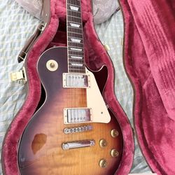 Gibson Les Paul Standard '50s Quilt Limited-Edition Electric Guitar Bourbon Burst