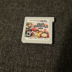 Nintendo 3DS Super Smash Bros Game (No Case)