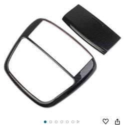 Crosselec Carbon Fiber Roof Reading Light Lamp Cover Trim Kit For Dodge Charger 2011+/Chrysler (contact info removed)-2021