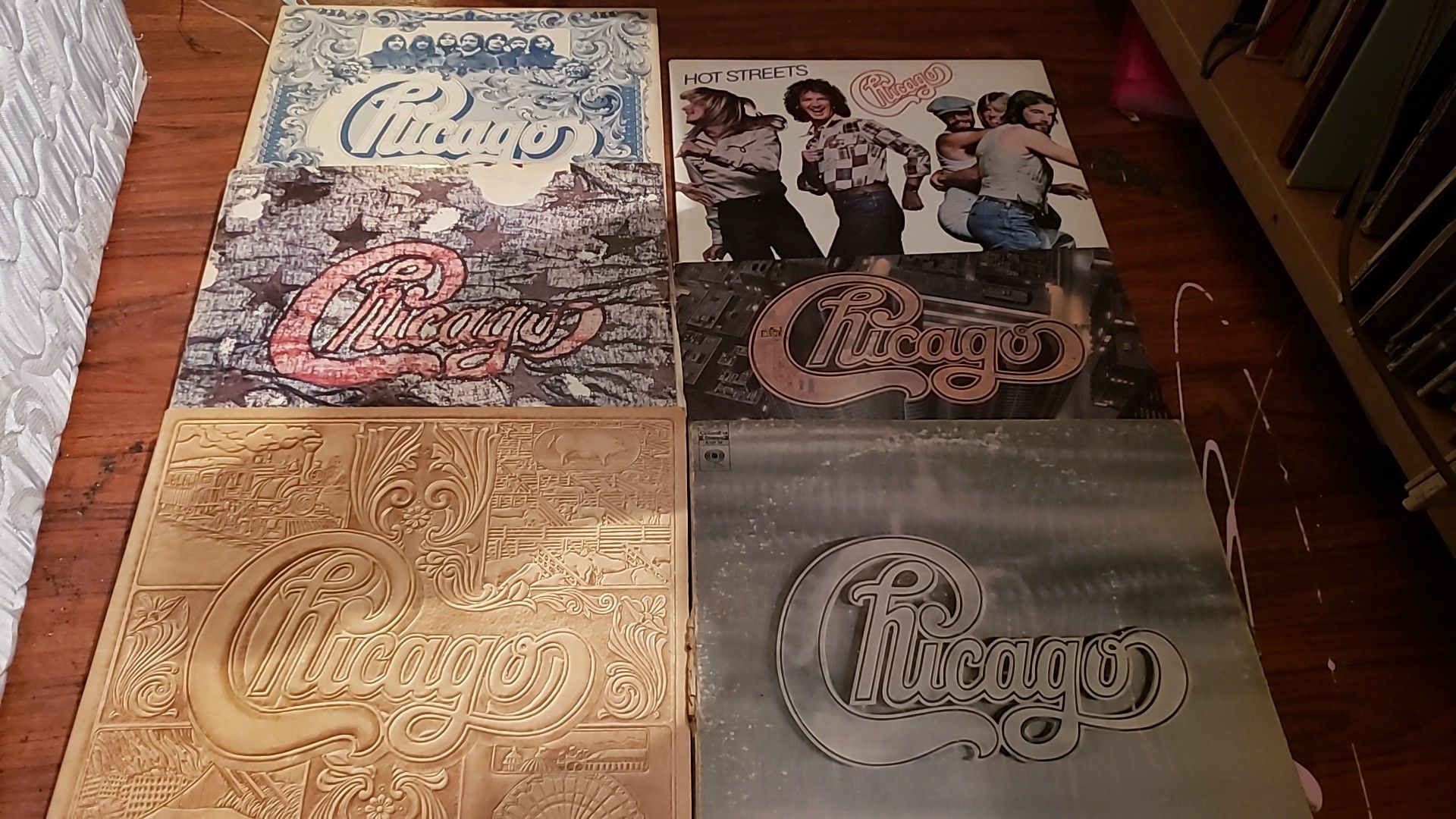 Chicago lp collection