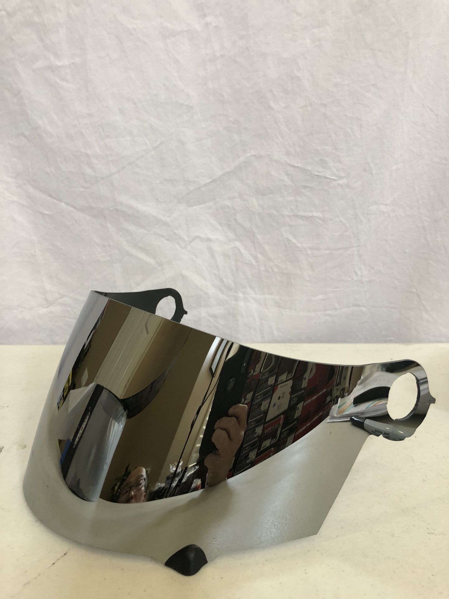 SUOMY SPECR1 Mirror Iridium Chrome Face Shield , Anti Fog, KASPVA, New
