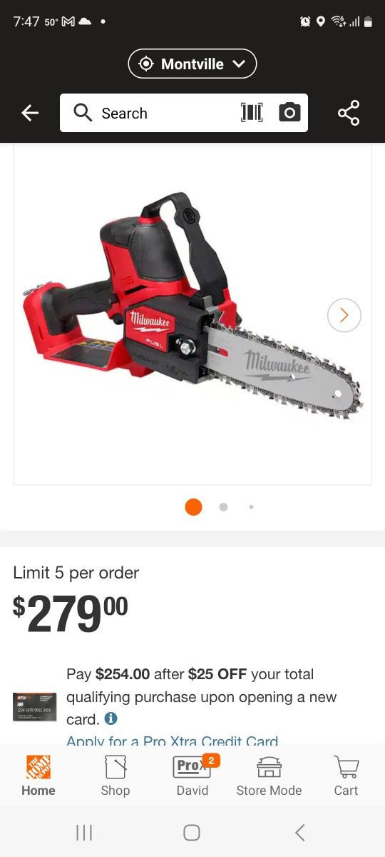 Milwaukee 8" Pruning Saw