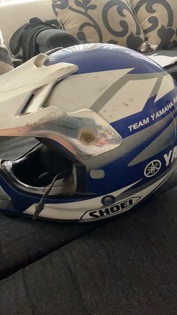 Shoei motocross helmet