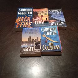 Catherine Coulter/ 5 Paperback Books For One Price