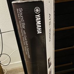 Yamaha ATS-1090 Bluetooth Soundbar | 2.1 Channel Home Theater System w/ Built-in Subwoofer  – Deep Bass + Clear Voice