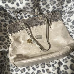 Coach Laura Embossed Signature Tote