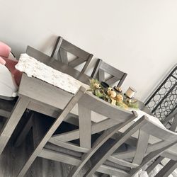 Dining Table 6 Chairs