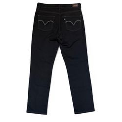 Levi’s Mid Rise Skinny Black Denim Jeans