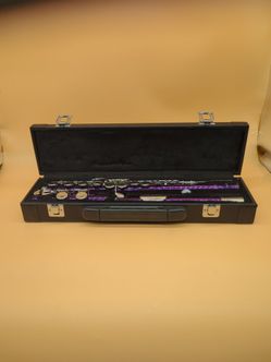Seekmusic 16 Key Purple Flute in Case