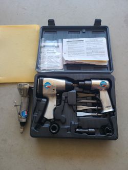 Campbell Hausfeld Air Tool Set with Case
