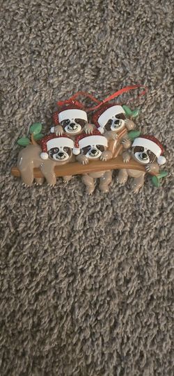 Christmas Ornament - Sloths