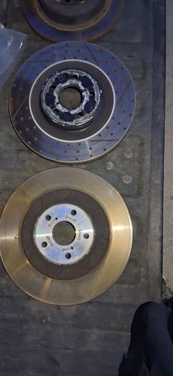 2015 Lexus gs350 f sport rotors parts good