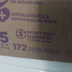 LUVS SIZE 5 $40  OR TRADEVFOR ENFAMIL 3 CANS 