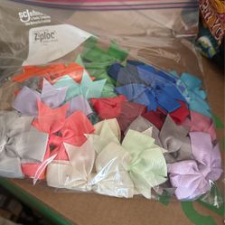 Bag Of Colorful Bows - 