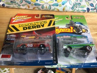 Sealed Johnny Lightning Freaks Die-Cast Cars Set of 2