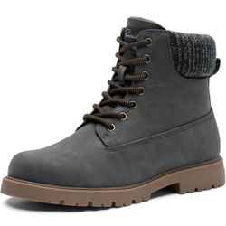 Brand New Dark Gray Bacia Womens Hiking Boots Lightweight Non Slip Comfortable Size 6.5