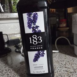 Lavender Syrup With Pump - Nearly 1L