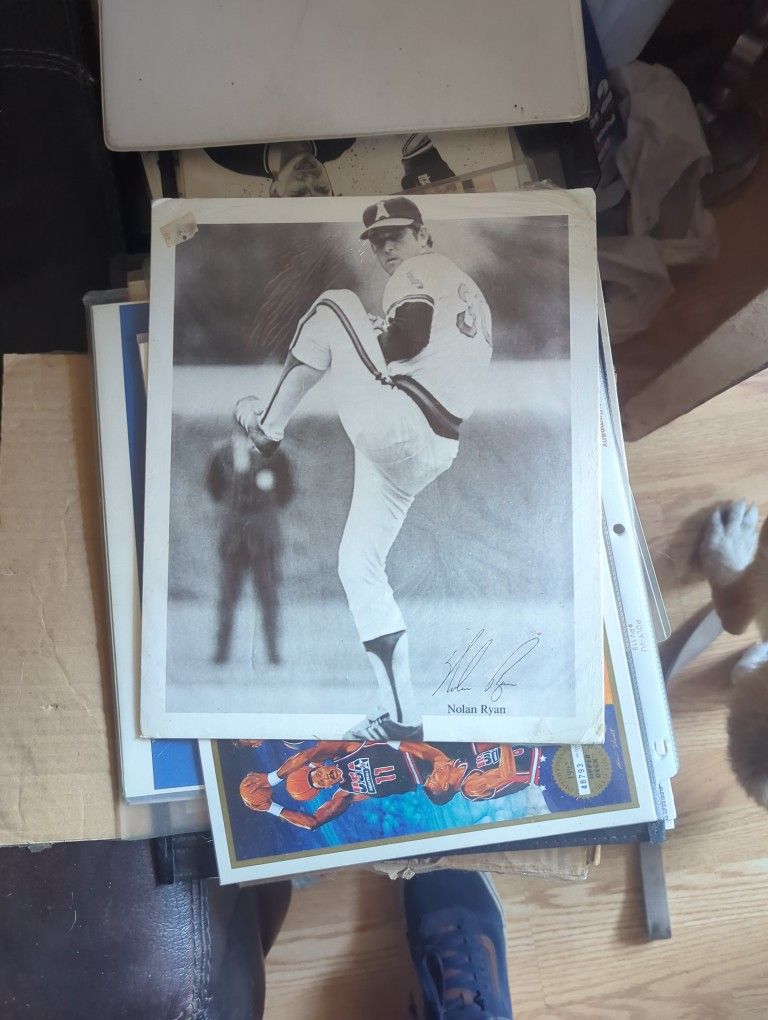 Signed Nolan Ryan Picture