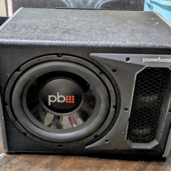 10-in powerbase subwoofer