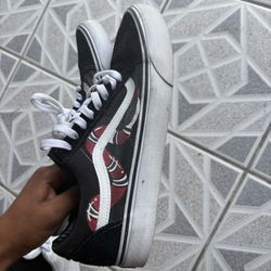 Worn Once Custom Vans Size 10