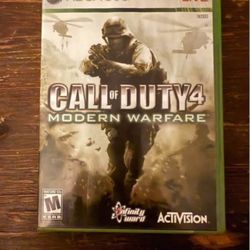 Xbox 360 Call of Duty 4 Modern Warfare
