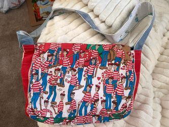 Retro Handmade Where’s Waldo? Messenger Bag