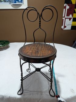 Victorian era Child's ice cream parlor chair