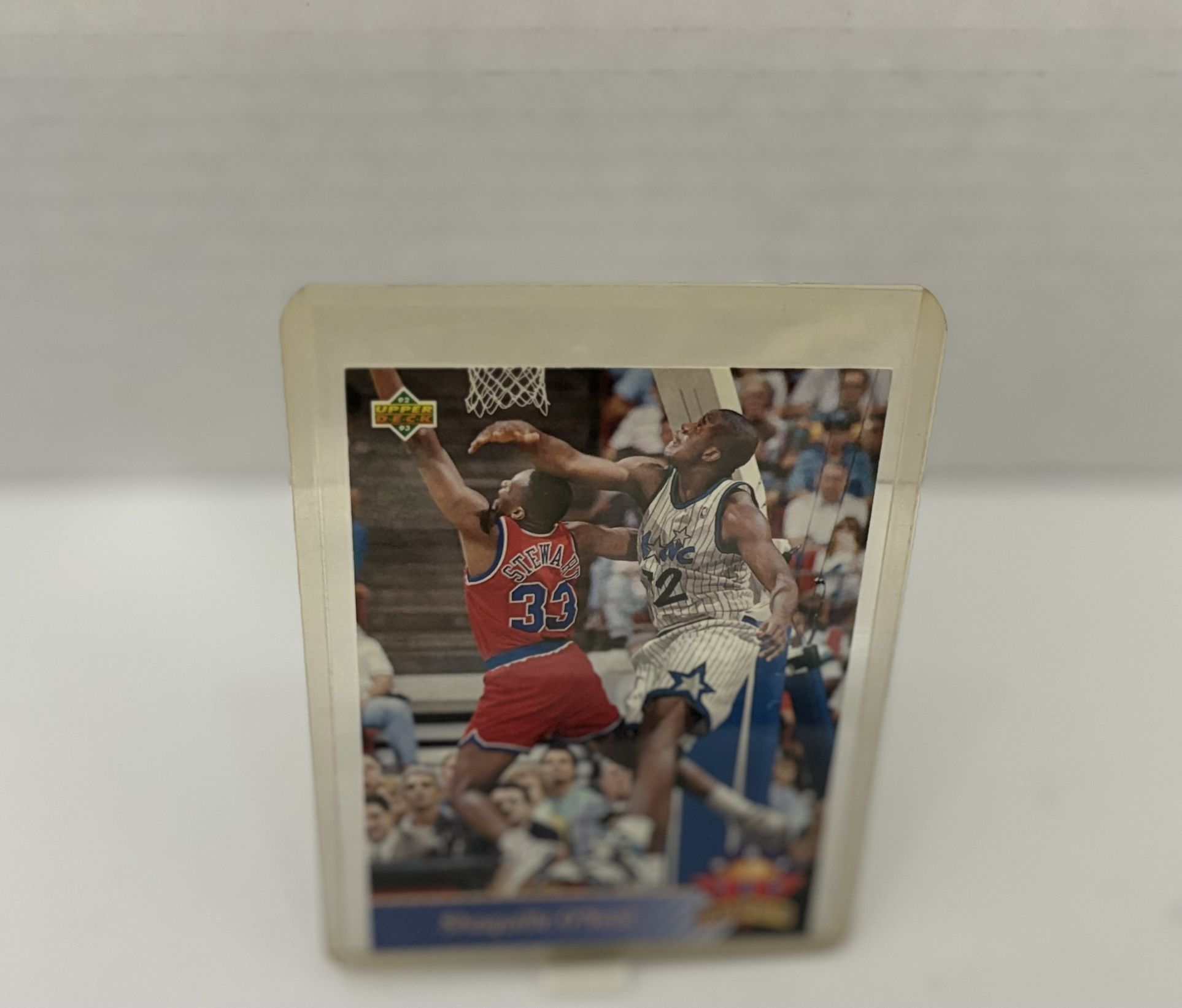 Shaquille O'Neal 1992-93 Upper Deck Top Prospects, Card #474 (Rookie Card)