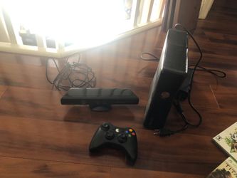 Xbox 360 with games