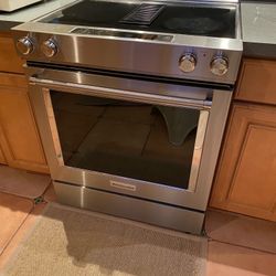 Kitchen Aid Down Draft Electric Oven 