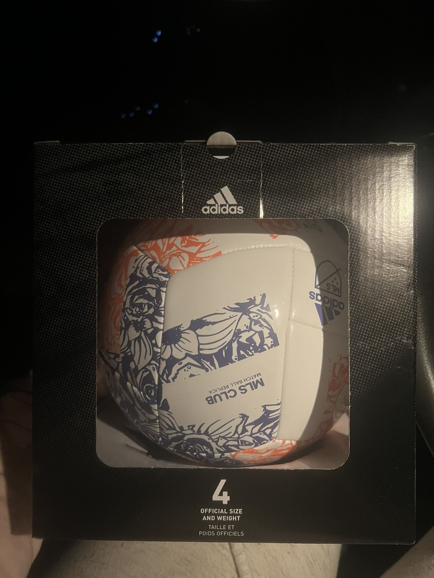 Adidas MLS Club Soccer Ball Size 4