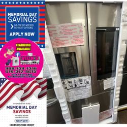 New APPLIANCES☀️Apply Today $20 DOWN‼️😊text For more info We deliver 👌 Apply over the phone 😊 Instant approval