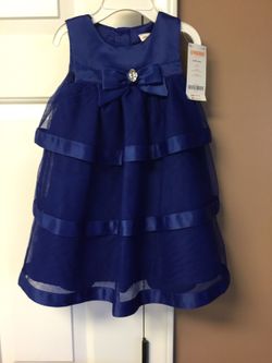 Gymboree royal blue holiday or special occasion dress 12-18mo. Local pick up 27529,27603,27610