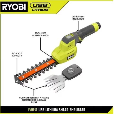 Shear Shrubber Kit/ Cortadora