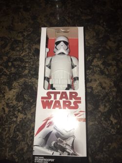 Star Wars first order stormtrooper, 12 inches