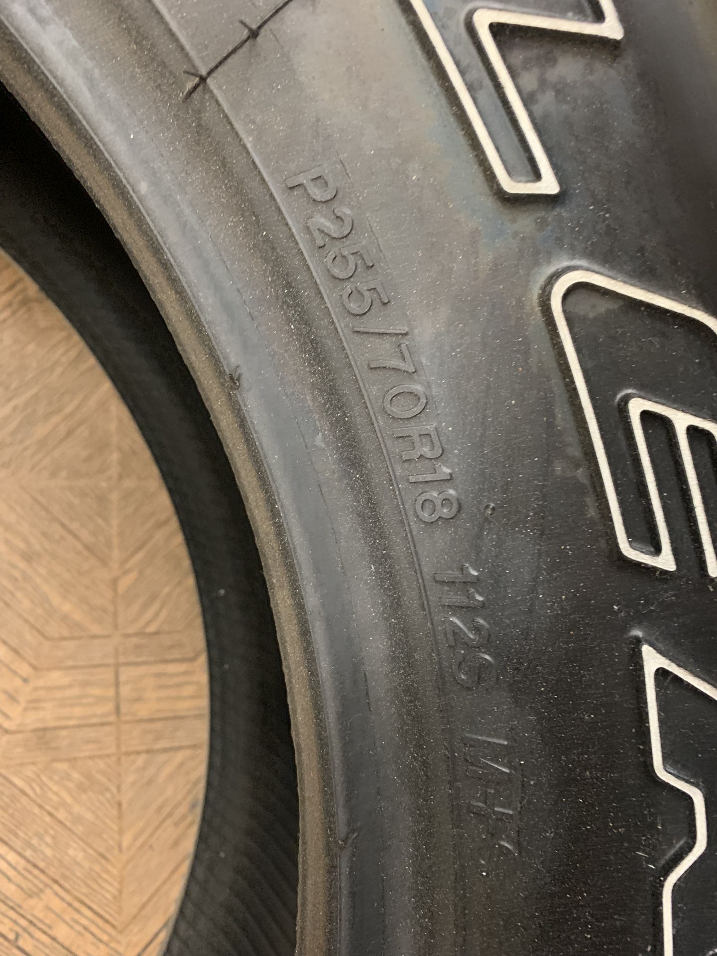 New Truck Tire.