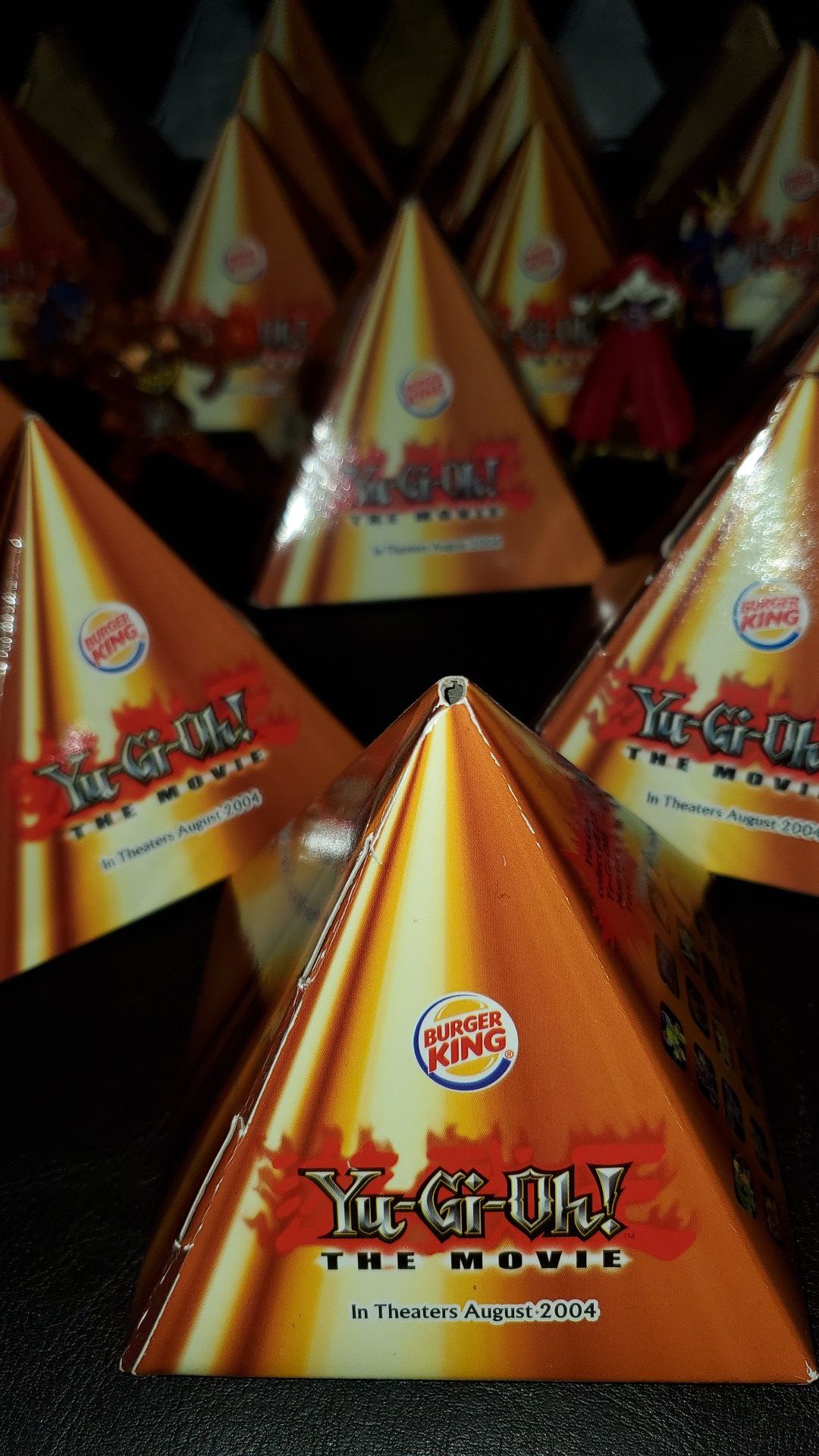 2004 Collectible - 21 Yu-Gi-Oh Burger King Kids Meal Toys Pyramid